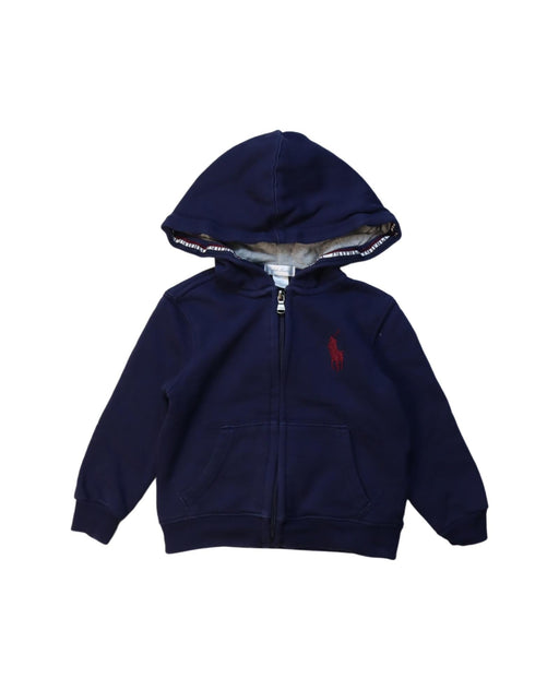 A Navy Lightweight Jackets from Ralph Lauren in size 18-24M for boy. (Front View)