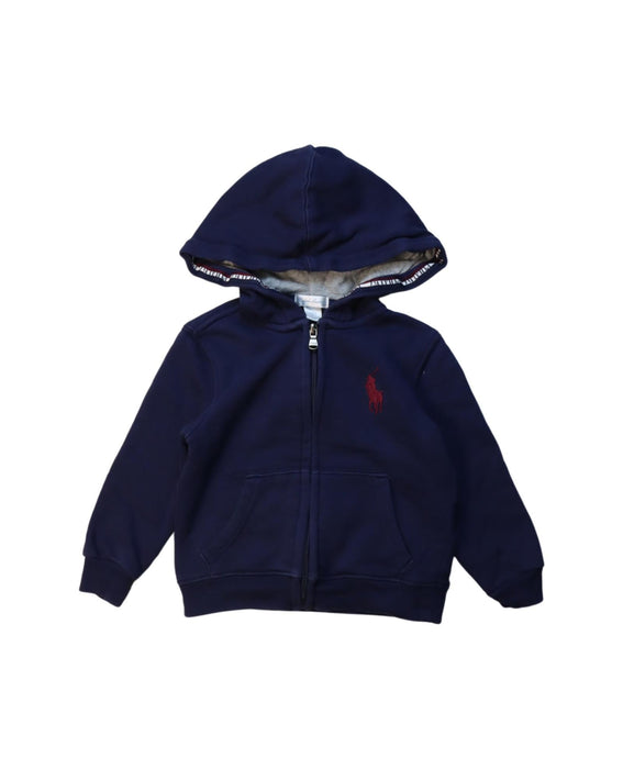 A Navy Lightweight Jackets from Ralph Lauren in size 18-24M for boy. (Front View)