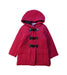 A Red Coats from Jacadi in size 5T for girl. (Front View)