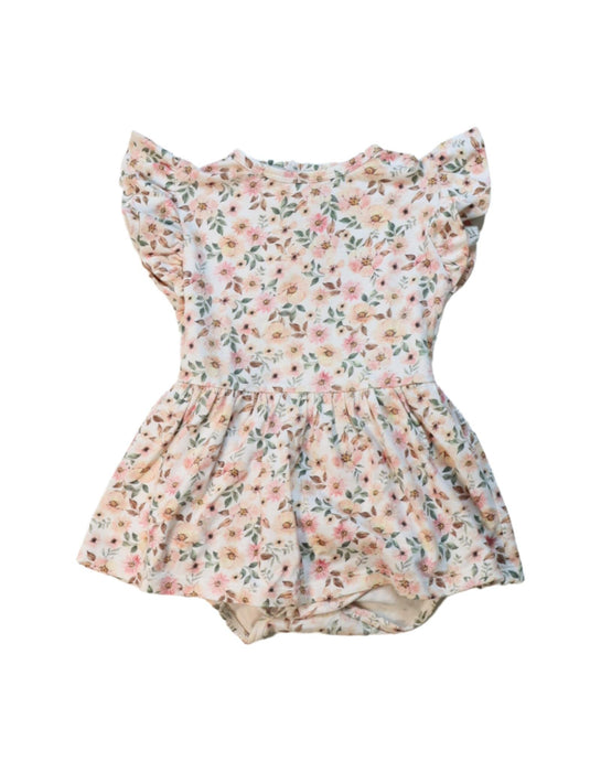 A Multicolour Short Sleeve Bodysuits from Snuggle Hunny in size 12-18M for girl. (Front View)