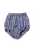 A Blue Bloomers from Bobo Choses in size 3-6M for neutral. (Front View)