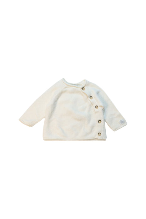 A Ivory Pants Sets from Petit Bateau in size 0-3M for neutral. (Front View)