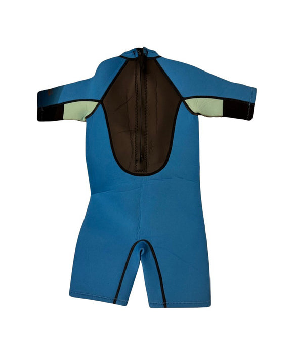 A Blue Wetsuits from Arena in size 4T for neutral. (Back View)