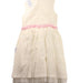 A White Sleeveless Dresses from Nicholas & Bears in size 6T for girl. (Back View)