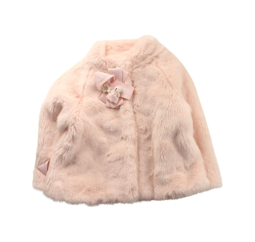 A Pink Lightweight Jackets from Nicholas & Bears in size 8Y for girl. (Front View)