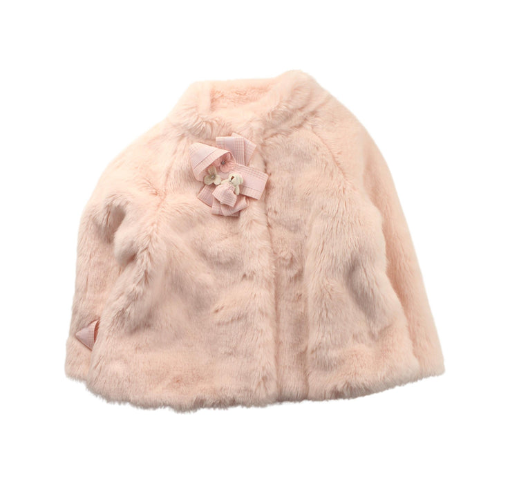 A Pink Lightweight Jackets from Nicholas & Bears in size 8Y for girl. (Front View)