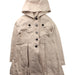 A Beige Coats from Jacadi in size 8Y for girl. (Front View)