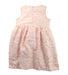 A Pink Sleeveless Dresses from Chickeeduck in size 7Y for girl. (Back View)