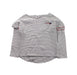 A Blue Long Sleeve Tops from Petit Bateau in size 6T for girl. (Front View)