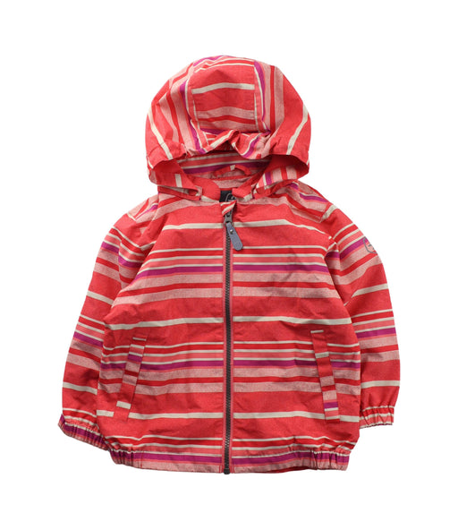 A Red Lightweight Jackets from Color Kids in size 2T for boy. (Front View)