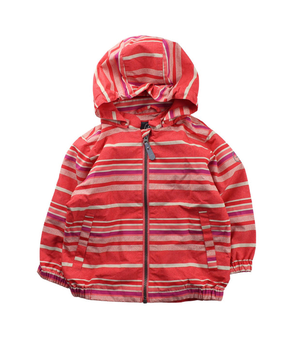 A Red Lightweight Jackets from Color Kids in size 2T for boy. (Front View)