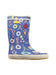 A Blue Rain Boots from Aigle in size 6T for neutral. (Front View)