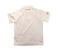 A White Short Sleeve Polos from Lacoste in size 8Y for boy. (Back View)