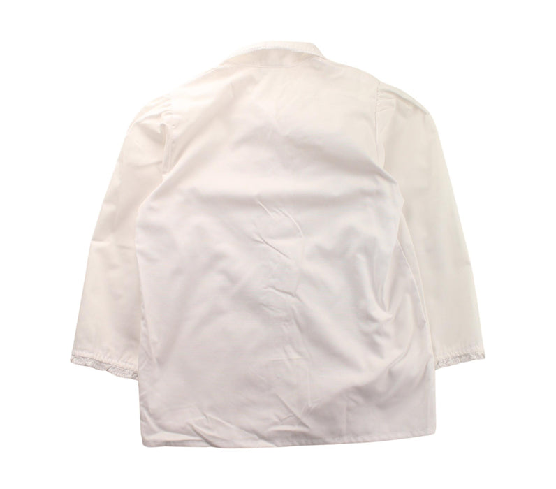 A White Long Sleeve Shirts from Susanne Spatt in size 8Y for girl. (Back View)