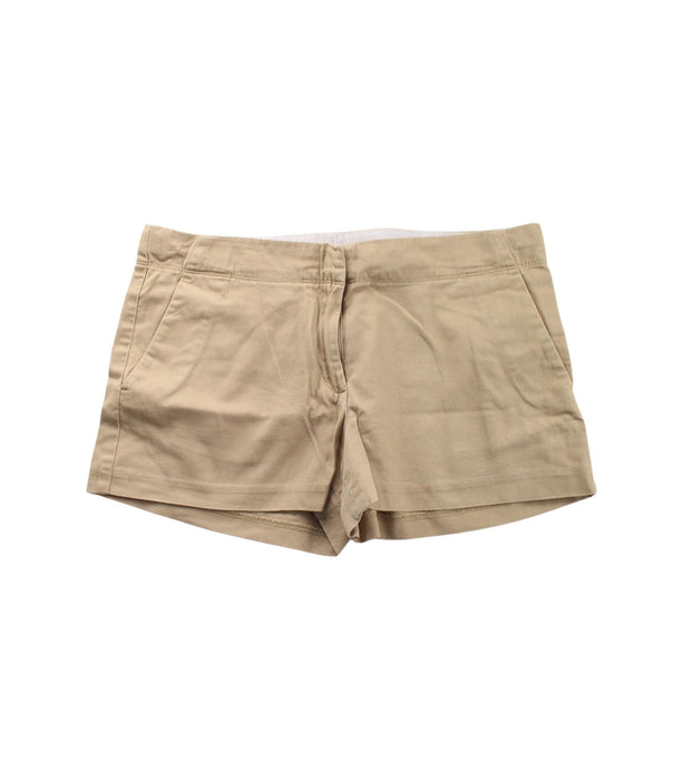 A Beige Shorts from Crewcuts in size 14Y for girl. (Front View)