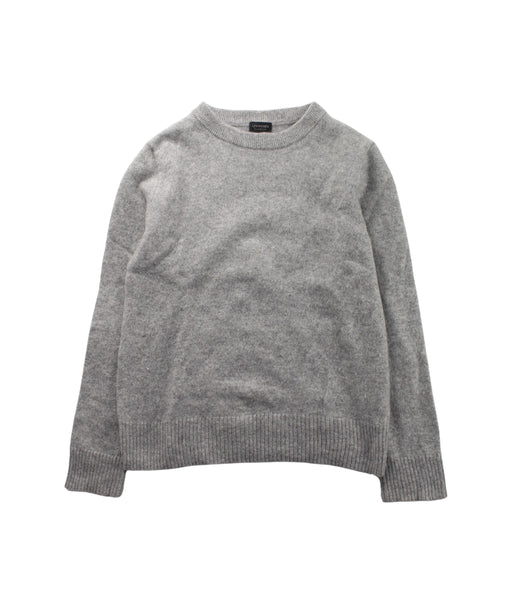 A Grey Knit Sweaters from Crewcuts in size 8Y for boy. (Front View)