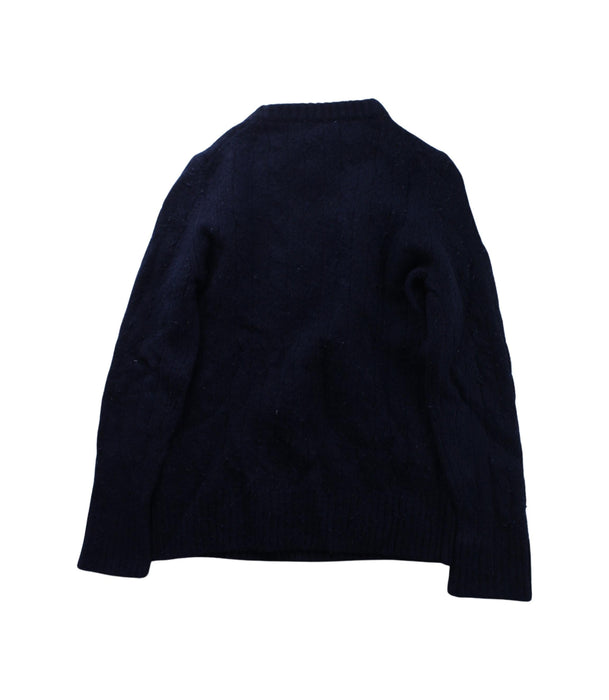 A Blue Knit Sweaters from Crewcuts in size 8Y for boy. (Back View)