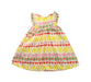 A Yellow Sleeveless Dresses from Stella McCartney in size 12-18M for girl. (Back View)