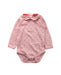 A Pink Long Sleeve Bodysuits from Boden in size 12-18M for girl. (Front View)