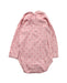 A Pink Long Sleeve Bodysuits from Boden in size 12-18M for girl. (Back View)