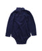 A Blue Long Sleeve Bodysuits from Ralph Lauren in size 6-12M for girl. (Back View)