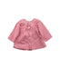 A Red Long Sleeve Tops from Jacadi in size 3-6M for girl. (Back View)