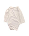 A White Long Sleeve Bodysuits from Jacadi in size 6-12M for girl. (Back View)