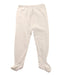 A White Sweatpants from Petit Bateau in size 6-12M for girl. (Front View)