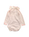 A White Long Sleeve Bodysuits from Petit Bateau in size 3-6M for girl. (Back View)