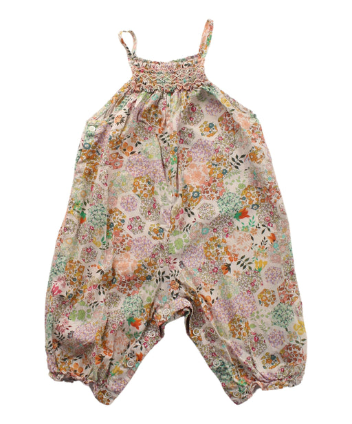 A Multicolour Sleeveless Jumpsuits from Bonpoint in size 3-6M for girl. (Front View)