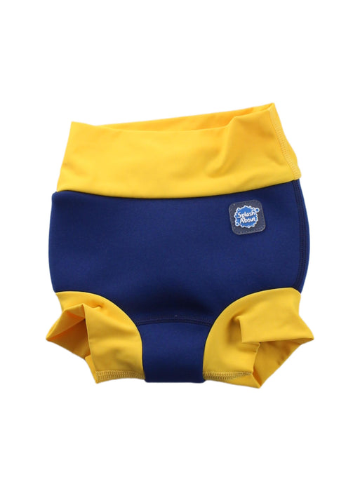 A Blue Swim Diapers from Splash About in size 3-6M for boy. (Front View)