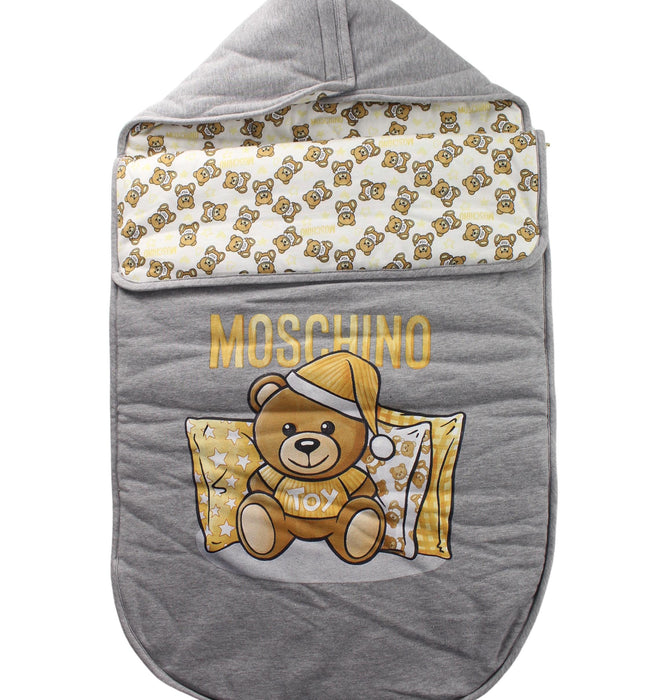 A Grey Changing Mats & Covers from Moschino in size O/S for boy. (Front View)