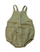 A Green Sleeveless Bodysuits from Seed in size 3-6M for girl. (Front View)