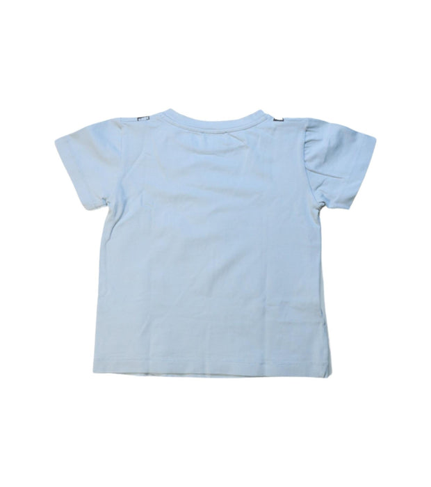 A Blue Short Sleeve T Shirts from Gusella in size 4T for boy. (Back View)