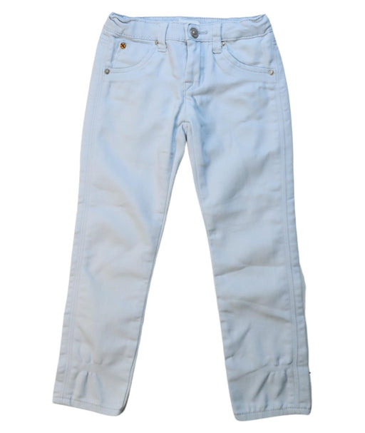 A Blue Casual Pants from Hudson in size 4T for girl. (Front View)