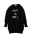 A Black Sweater Dresses from Zadig & Voltaire in size 5T for girl. (Front View)