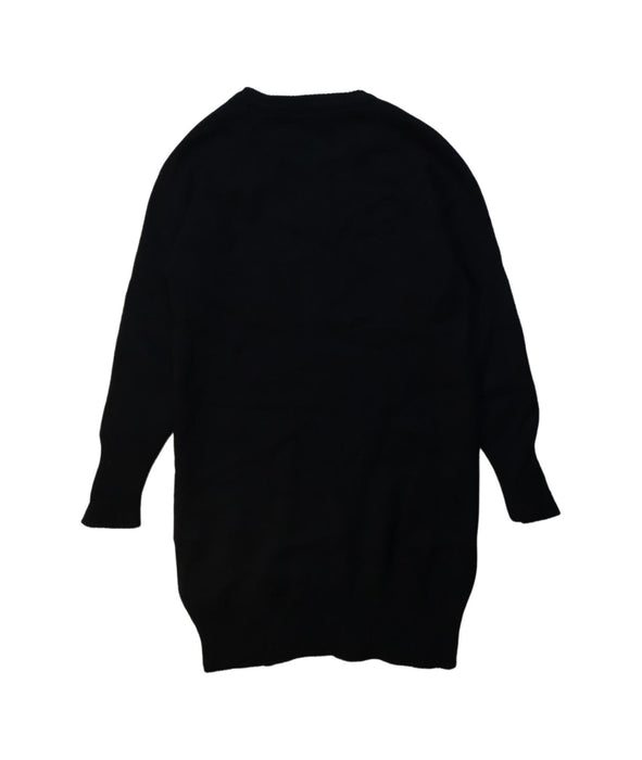 A Black Sweater Dresses from Zadig & Voltaire in size 5T for girl. (Back View)