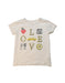 A Multicolour Short Sleeve T Shirts from Crewcuts in size 4T for girl. (Front View)