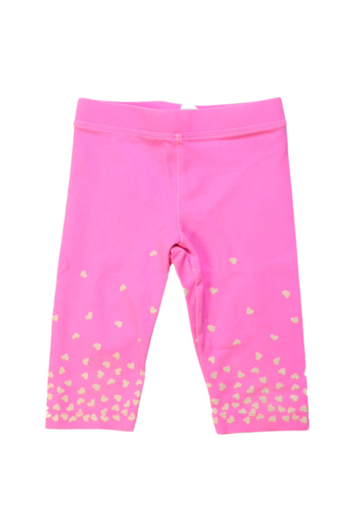 A Pink Leggings from Crewcuts in size 3T for girl. (Front View)