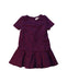 A Red Short Sleeve Dresses from Kate Spade in size 2T for girl. (Front View)