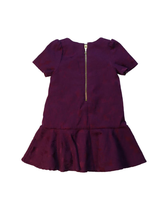 A Red Short Sleeve Dresses from Kate Spade in size 2T for girl. (Back View)