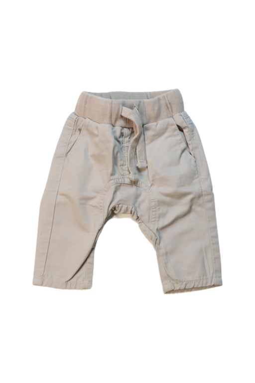 A Beige Casual Pants from Seed in size 0-3M for boy. (Front View)