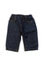 A Navy Jeans from Petit Bateau in size 0-3M for boy. (Front View)