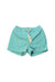 A Green Swim Shorts from Petit Bateau in size 6-12M for girl. (Front View)