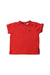 A Red Short Sleeve T Shirts from Emporio Armani in size 6-12M for boy. (Front View)