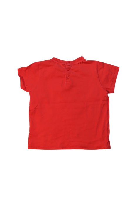 A Red Short Sleeve T Shirts from Emporio Armani in size 6-12M for boy. (Back View)