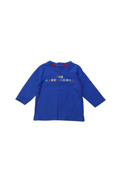 A Blue Long Sleeve T Shirts from Little Marc Jacobs in size 6-12M for boy. (Front View)