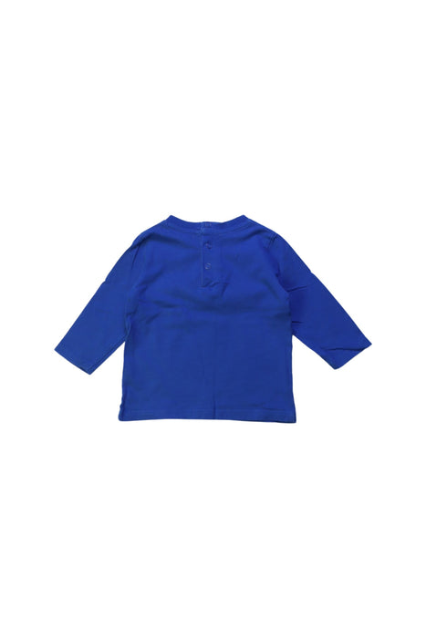 A Blue Long Sleeve T Shirts from Little Marc Jacobs in size 6-12M for boy. (Back View)