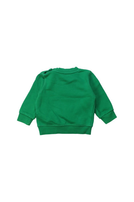 A Green Crewneck Sweatshirts from Kenzo in size 6-12M for boy. (Back View)