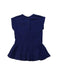 A Navy Sleeveless Dresses from Kenzo in size 3-6M for girl. (Back View)